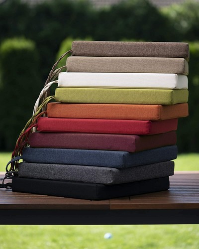 4er set stuhlkissen 40x40cm - set,